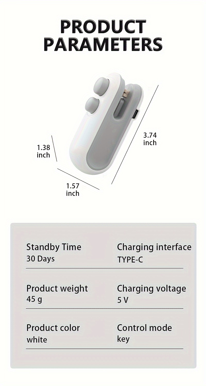 mini snacksbag sealer rechargeable 2 in 1 bag heat sealer with cutter for chip plastic bag re sealer keep food fresh small sealing machine with a cutter blade heat vacuum sealer usb rechargeable sealer food storage sealer details 7