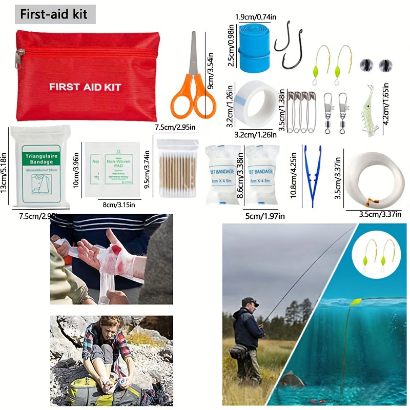 Essential Emergency Gear 143 in 1 Survival First Aid Kit - Temu