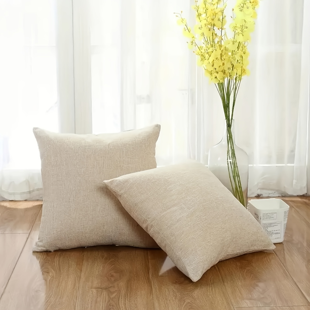 E-shop Übergroßer Kissenbezug im minimalistischen Stil, mit Reißverschluss maschinenwaschbar. Geeignet für Schlafzimmer, Wohnzimmer, Büros andere