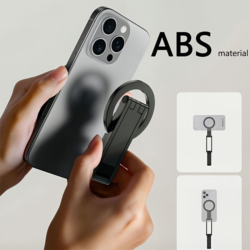 E-shop Magnetisches Handy-Stativ für iPhone – Smartphone-Mini-Stativ--Handyhalterung mit starkem Magnet für schnelle Montage, kompatibel mit iPhone 17