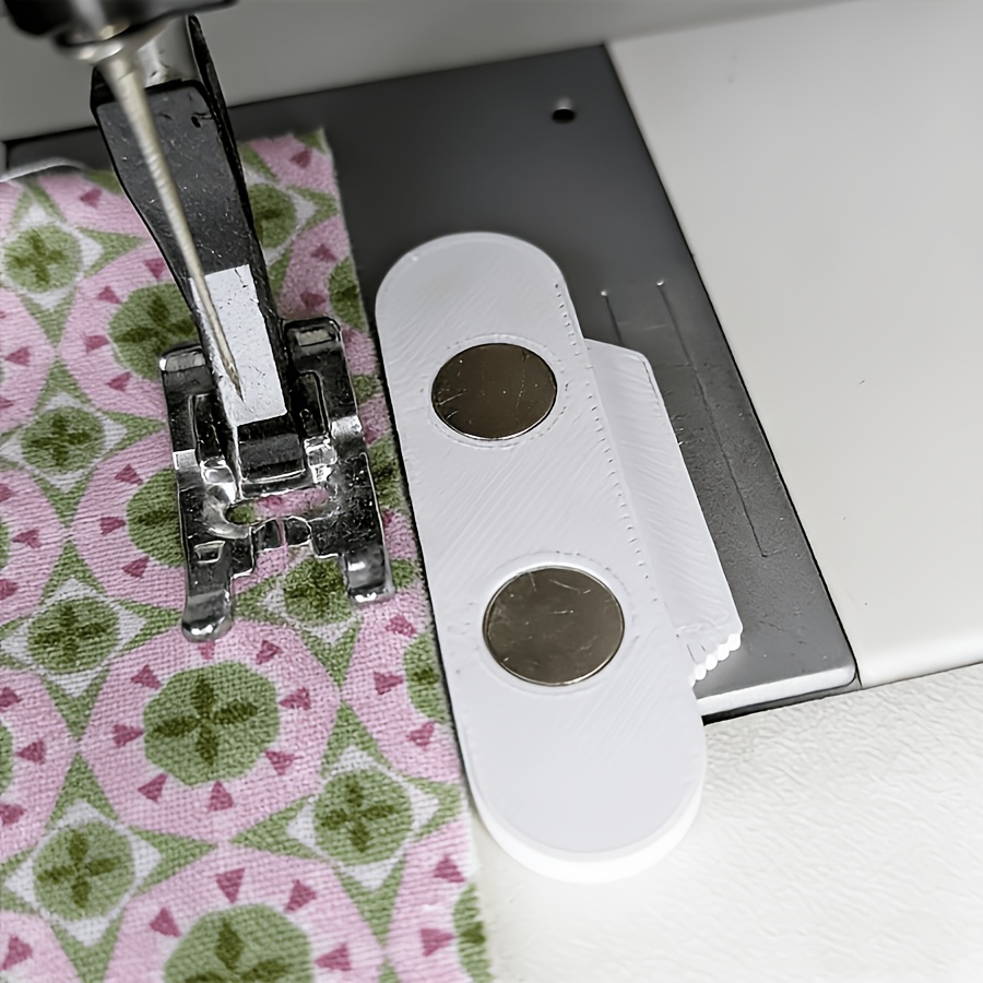 TEMU Guida Magnetica per Macchina da Cucire - Mantiene il Tessuto Piatto e Fissa l'Aghi per un Cucito Dritto , per Quilting e Cucito di Indumenti