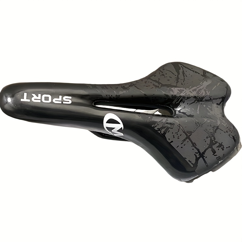 Pmmj 1pc Crack Pattern Universal Bike , Pu-coated Bike , High- For Mountain Bikes, Random Logo