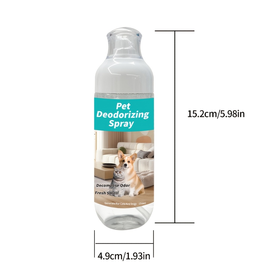 TEMU 猫＆犬用ペットデオドラントスプレー | 効果的な猫尿＆犬の臭い除去剤 | 剤＆消臭剤 | 長持ちする環境浄化剤 | ペットの臭いのコンに最適なクリーニング製品