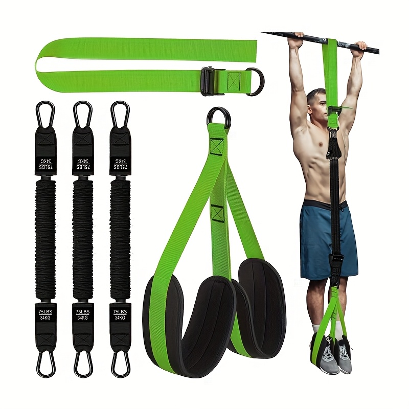 Adjustable Pull-Up Resistance Bands for Strength Training