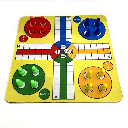 ludo game classic dice game for 2 4 game set interactive board game suitable for family christmas halloween