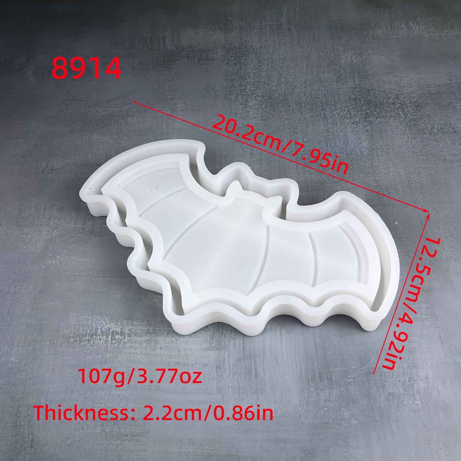 Image of Halloween Tray Mold, Resin Plaster Storage Tray, Bed Sheet Tray Resin Silicone Mold.