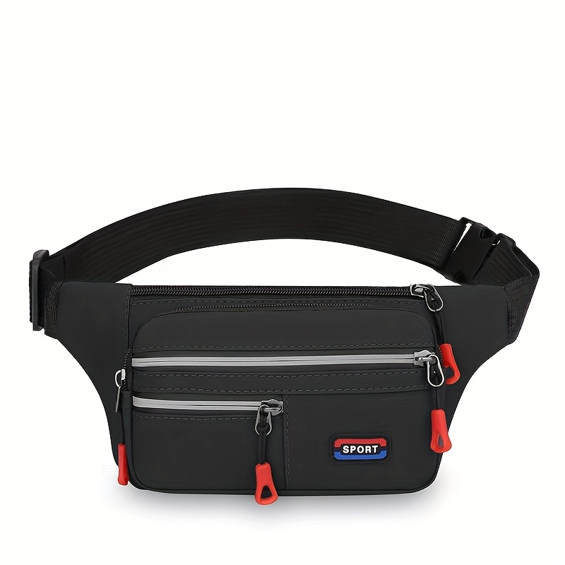 TEMU Large-capacity Men's Sling Bag For Travel And Hiking, Designed As A Crossbody Shoulder Bag For Sports.