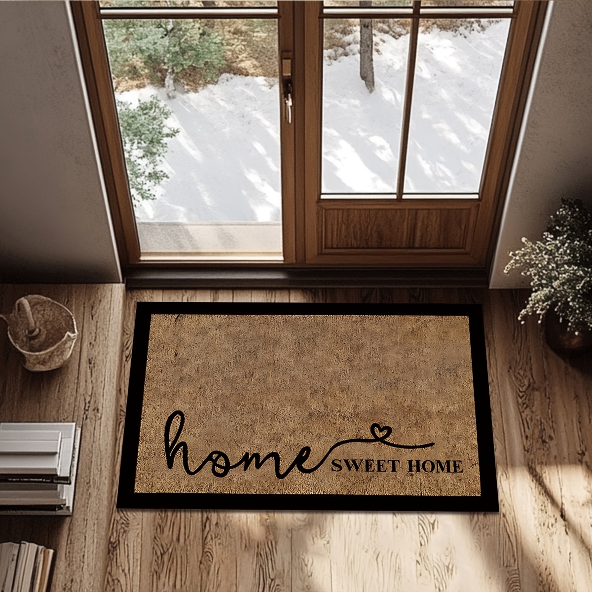 

Vintage Wood Grain '' Doormat - Absorbent, Non-slip, Machine Washable Indoor Decorative Mat Detail, Entryway, Living Room, Bedroom, Kitchen, And More, Rugs For Living Room