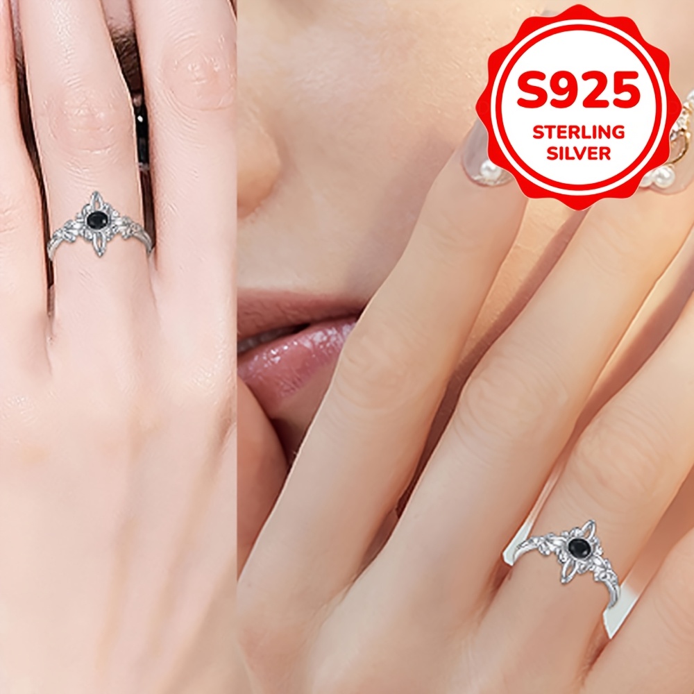 Women's S925 Sterling Silver Witch Magic Knot Ring, Gift for Friends
