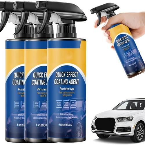 3pcs quick effect car coating spray 2026 upgrade advanced quick scratch wax coating for scratch film removal