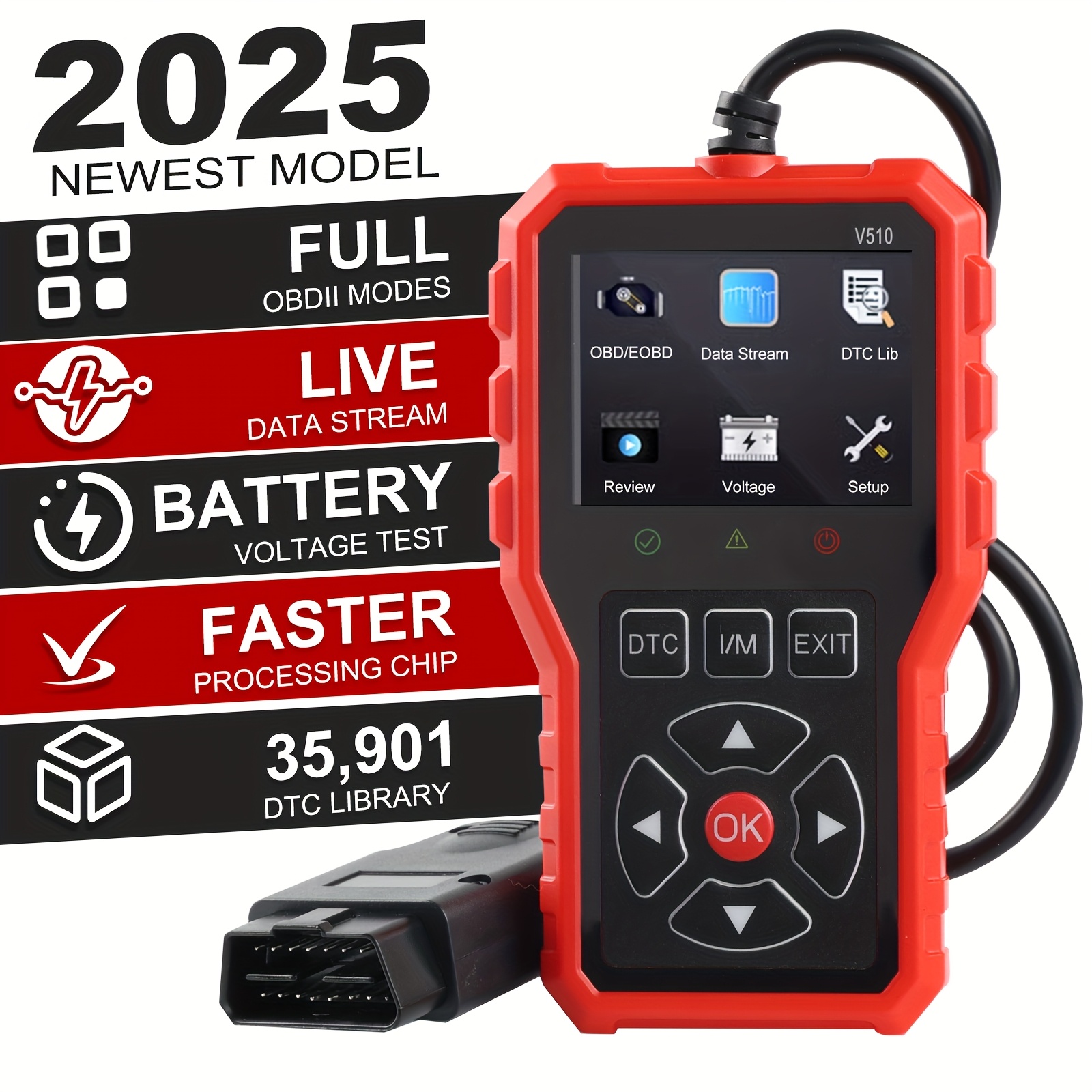 新品OBD2 診断機 2025年版 エンジン/トランスミッション 国内外車対応 Amazon.co.jp: LAUNCH CRP123XV2.0 OBD2 診断機 2025年