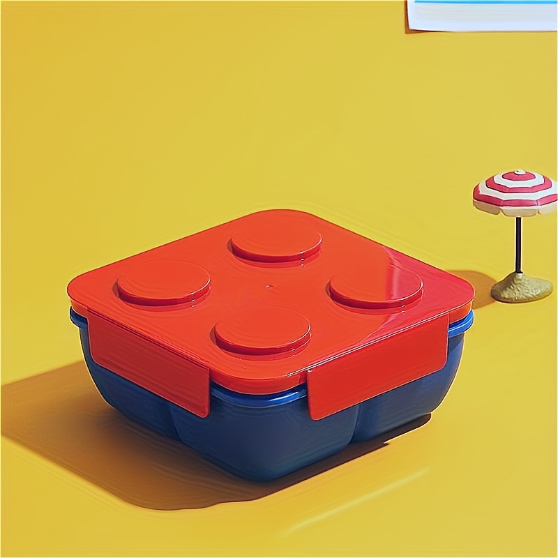 Autumn And Winter Large Capacity Single-layer 2-grid/double-layer 4-grid Lunch Boxes, Picnic Boxes, Salad Boxes, Bento Boxes, Fruit Boxes - Christmas Gift Packaging