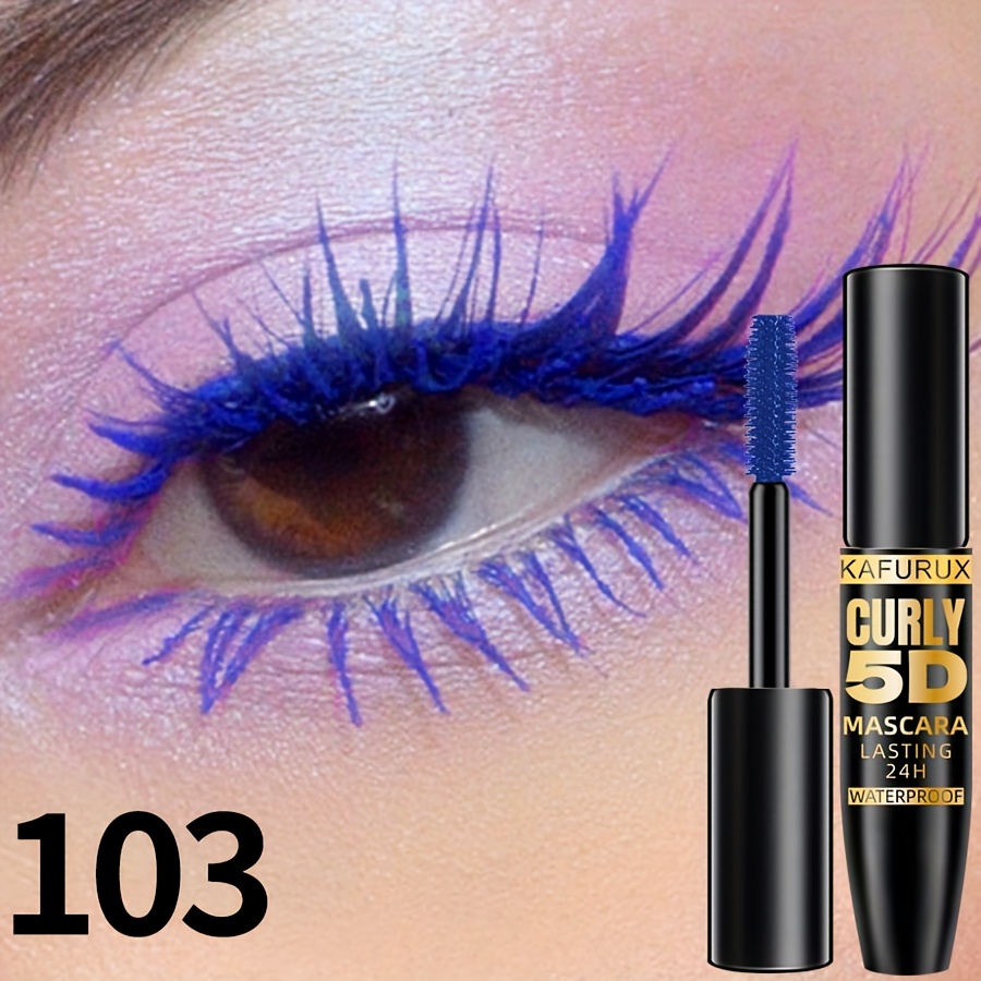 Image of Spring And Summer Elegant , Waterproof, Color Mascara, , Sweatproof, Lasting , Long And , Up, Portable Travel Makeup, Eye Makeup, Suitable For Beginners