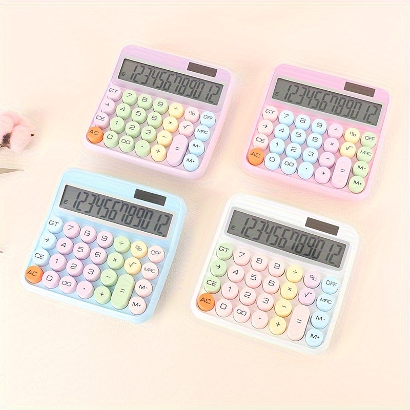 

- 12-bit Desktop Calculator - Display, Big For - For & It Batteries