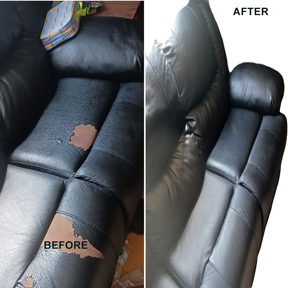 Leather Repair Patches Furniture Car Seats Black Vinyl Temu