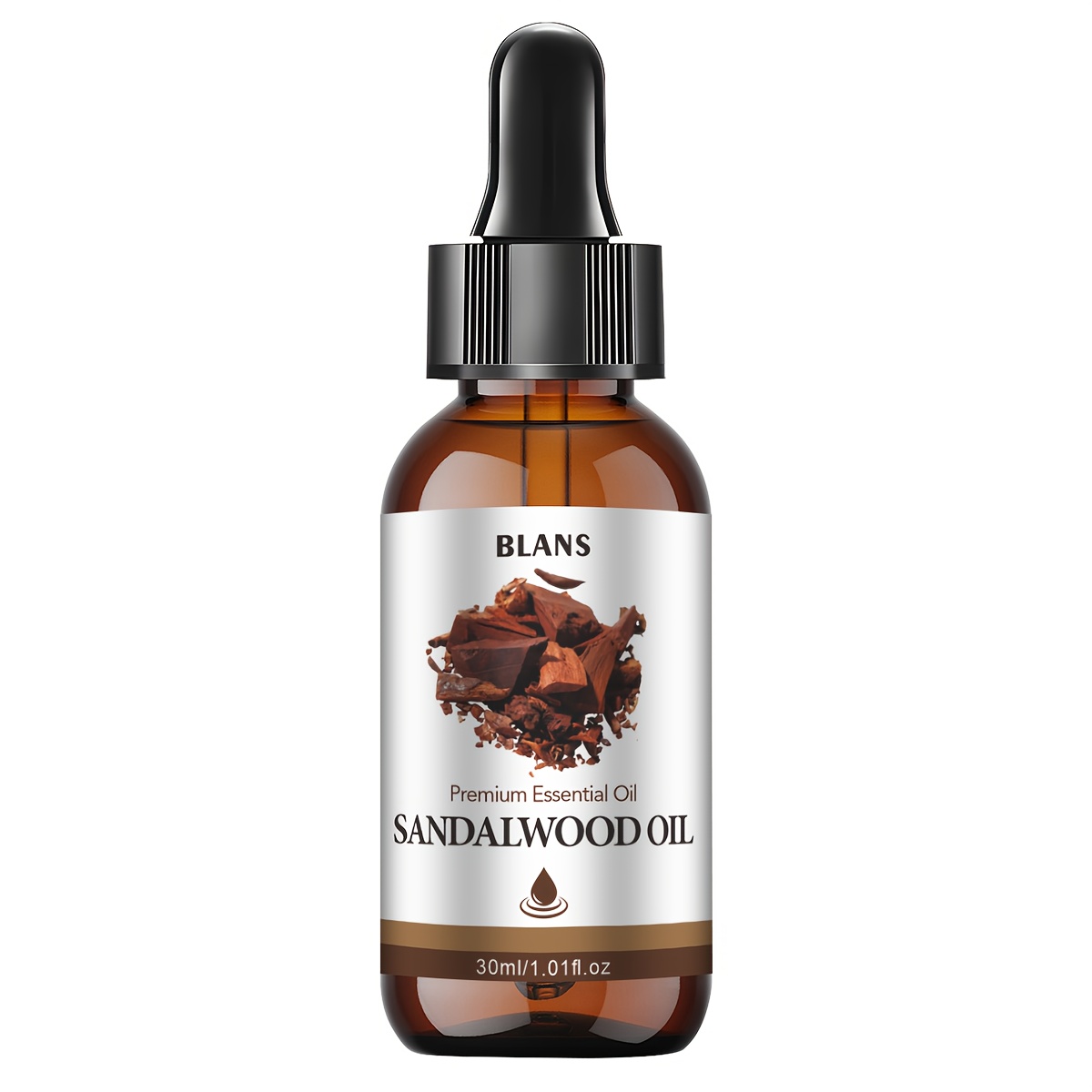 TEMU Sandalwood Essential Oil - Multifunctional For Skin And Hair, Perfect For Massages, Showers, Light Beige Care, Humidifiers | For All Light Beige Varieties