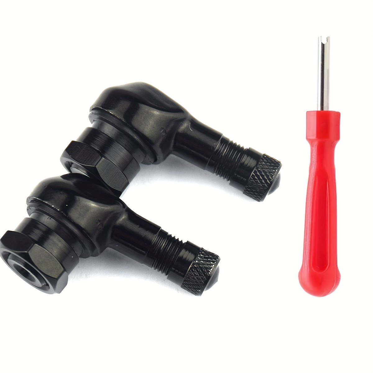 2 kosa 90-stopinjskih CNC ventilov za motoristične pnevmatike z 1 kosom orodja za jedro , namestitev 10-11,3 mm za Harley Davidson, BMW, ,