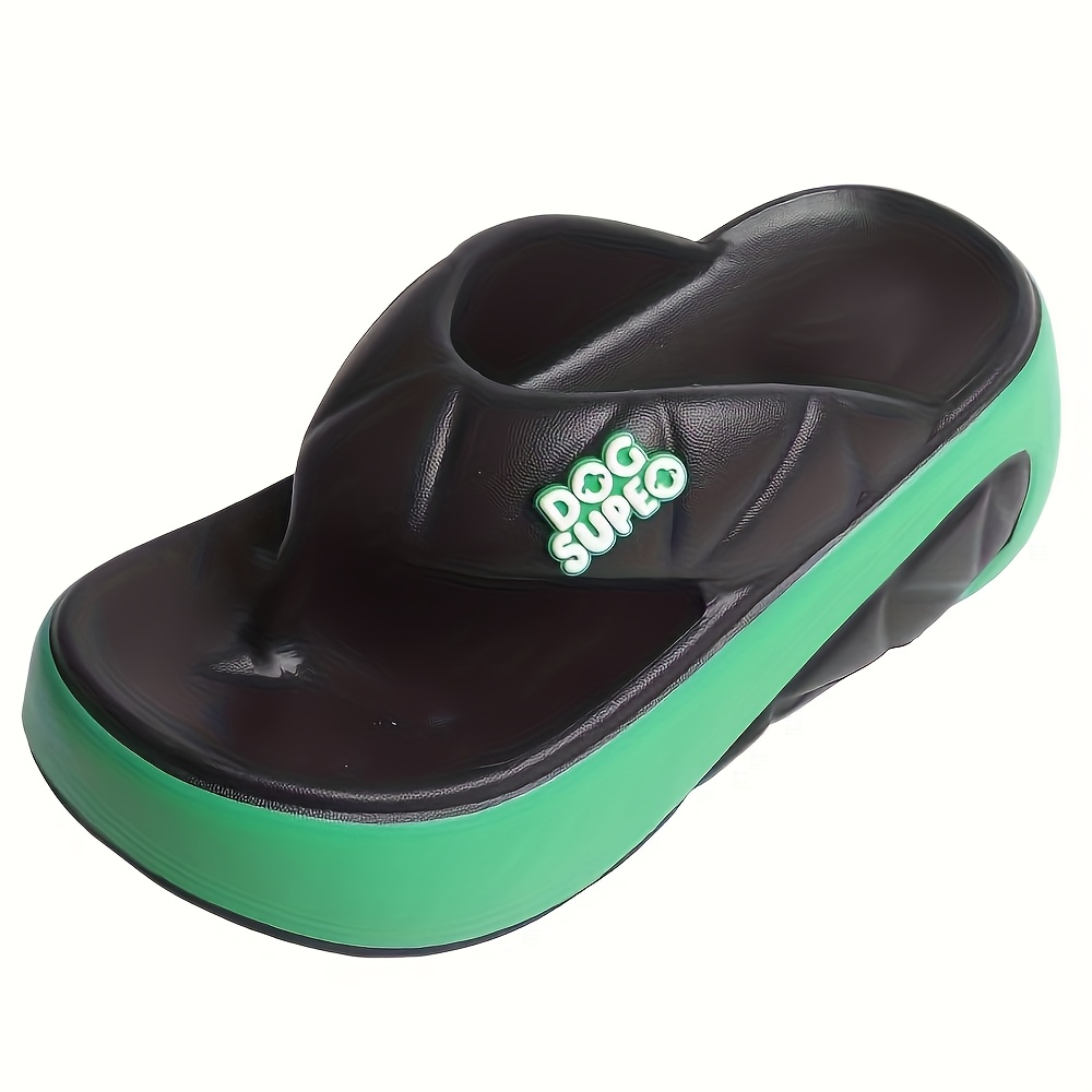 womens thick sole flip flops non slip   material open toe breathable design for summer indoor outdoor   daily commuting 2025 new casual slippers beach slippers indoor slippers  able footwear lightweight construction  able sandals   Product details 3