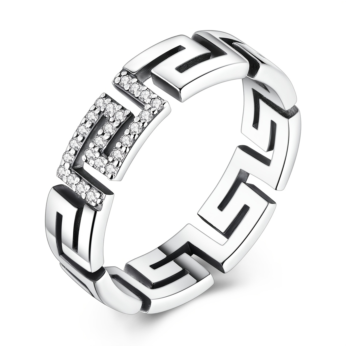 Women's Circular Elegance Ring, Perfect for Parties and Gifts