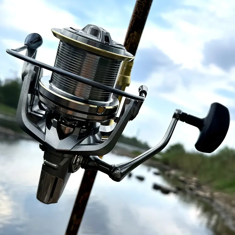 Heavy Duty Spinning Fishing Reel - 4.8:1 Gear Ratio, 8000-14000 Size, 20KG Drag Eagle Claw Spinning Reel 4.8: 1 Gear Ratio Fishing Reels Heavy Duty Spinning Fishing Reel - 4.8:1 Gear Ratio, 8000-14000 Size, 20KG Drag Eagle Claw Spinning Reel 4.8: 1 Gear Ratio Fishing Reels