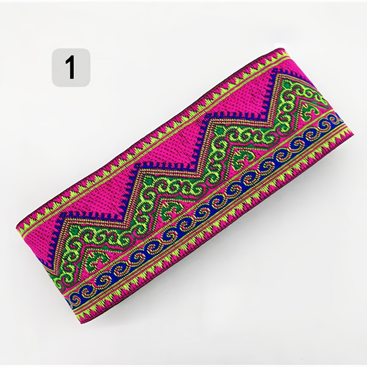 TEMU Cinta de encaje bordada especial de 5 cm, material para ropa, cortinas, sombreros, adornos para disfraces de escenario