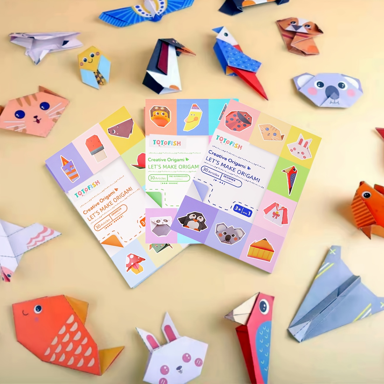 origami para niños: Patrones simples y fáciles para proyectos de plegado de  papel paso a paso. ¡Un regalo ideal para principiantes, niños y adultos!