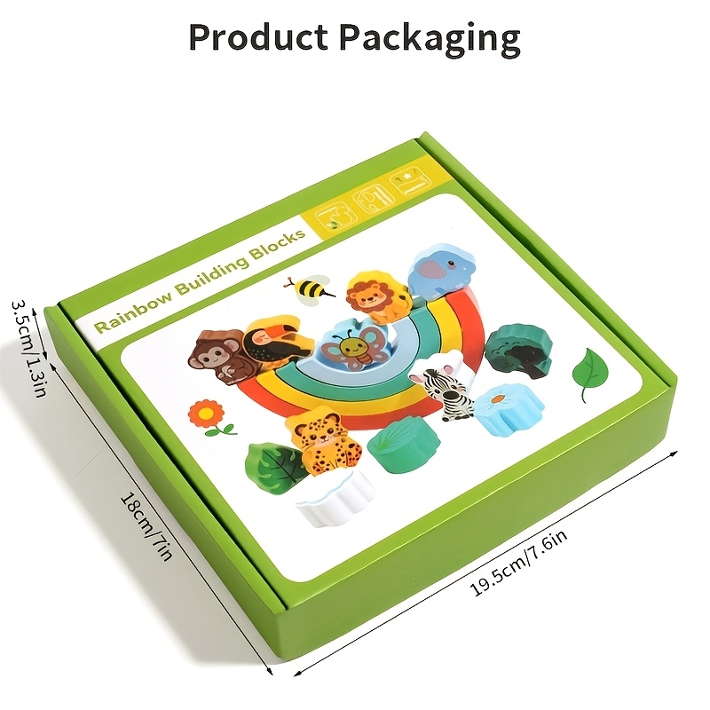 Colorful Balancing Stacking Blocks for Kids