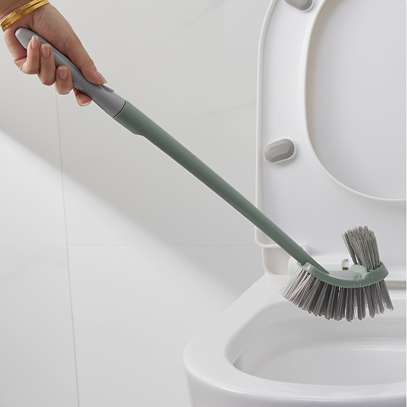 TEMU 【長柄】トシ - お手入れに最適、トイレや家の隙間掃除に。両面設計で使いやすい