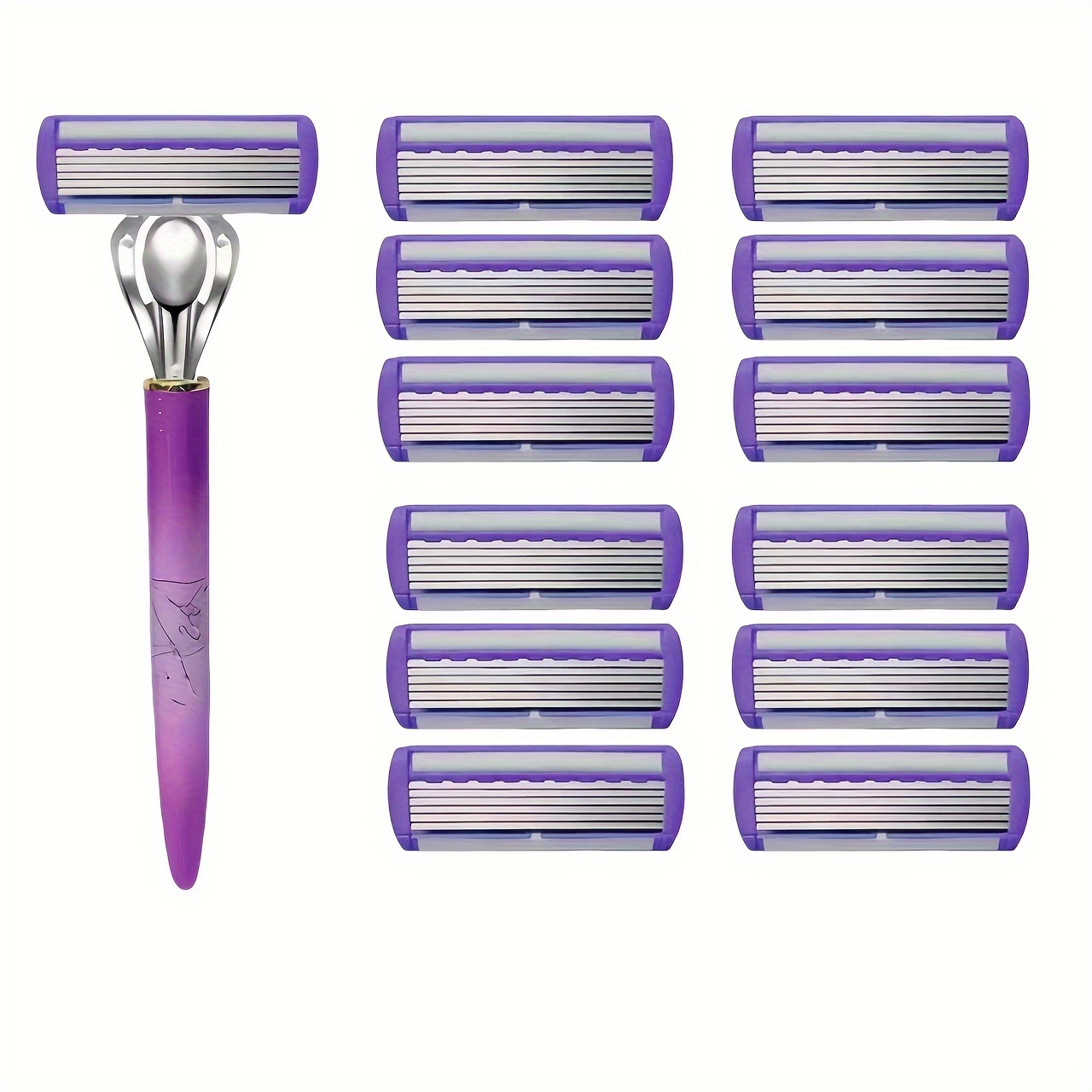 

Women's Shaver, 6 Layers Blade Razor, Manual Shaver Tool For Shaving Armpit Hair And Leg Hair