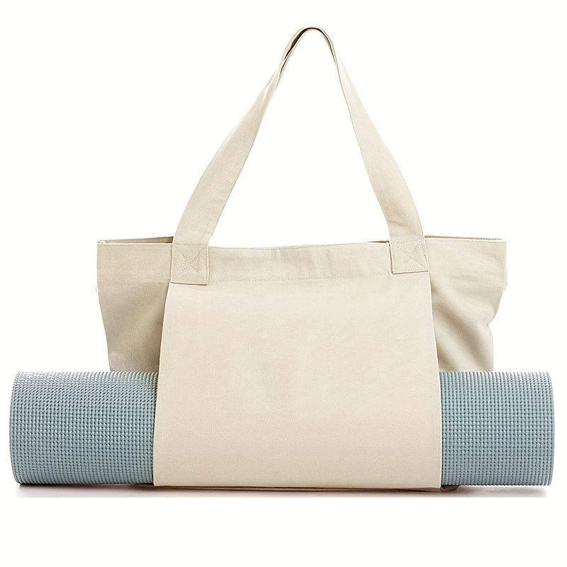 Image of Yoga Mat Carrying Bag Portable Yoga Mat Carrier Shoulder Bag Carryall Tote For Yoga Practice Gym Workouts Durable