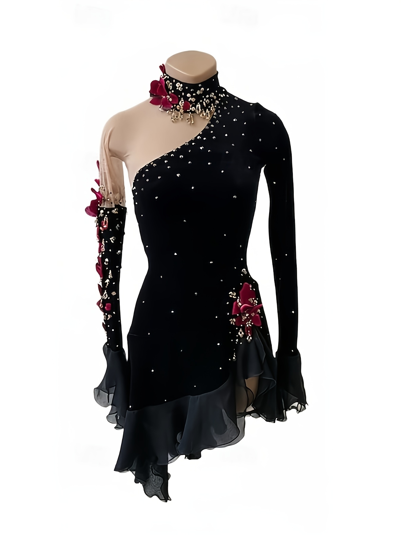 figure skating dress sold on Temu United States