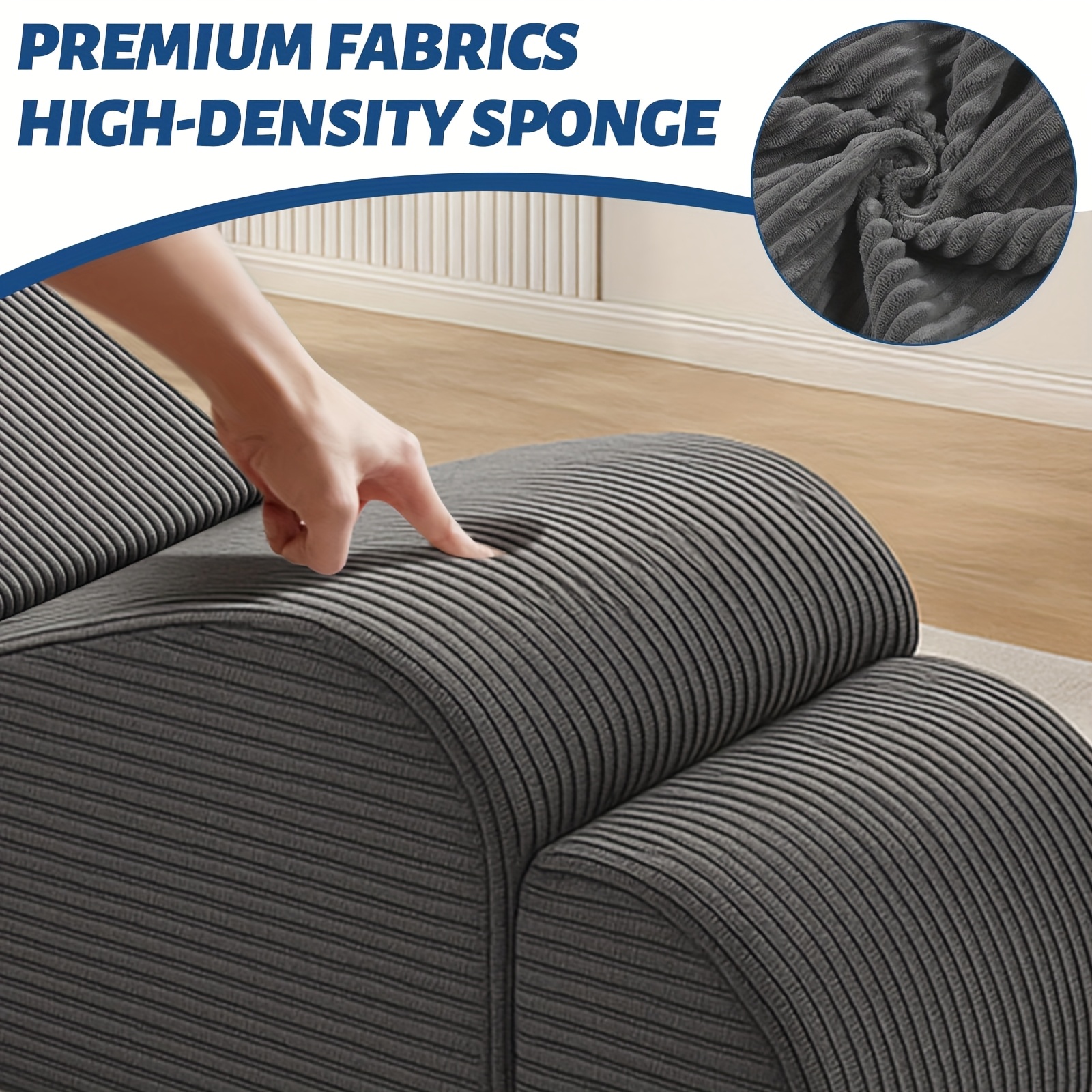 Yoga Chair Lounge for Adult, Ergonomic Chaise Lounge Chair with Side Pocket, Headrest, Waist Pad, Ottoman, Perfect for Stretching, Massage, And Relaxation, Used In Living Room, Bedroom, Lazy Sofa, Gaming Sofa