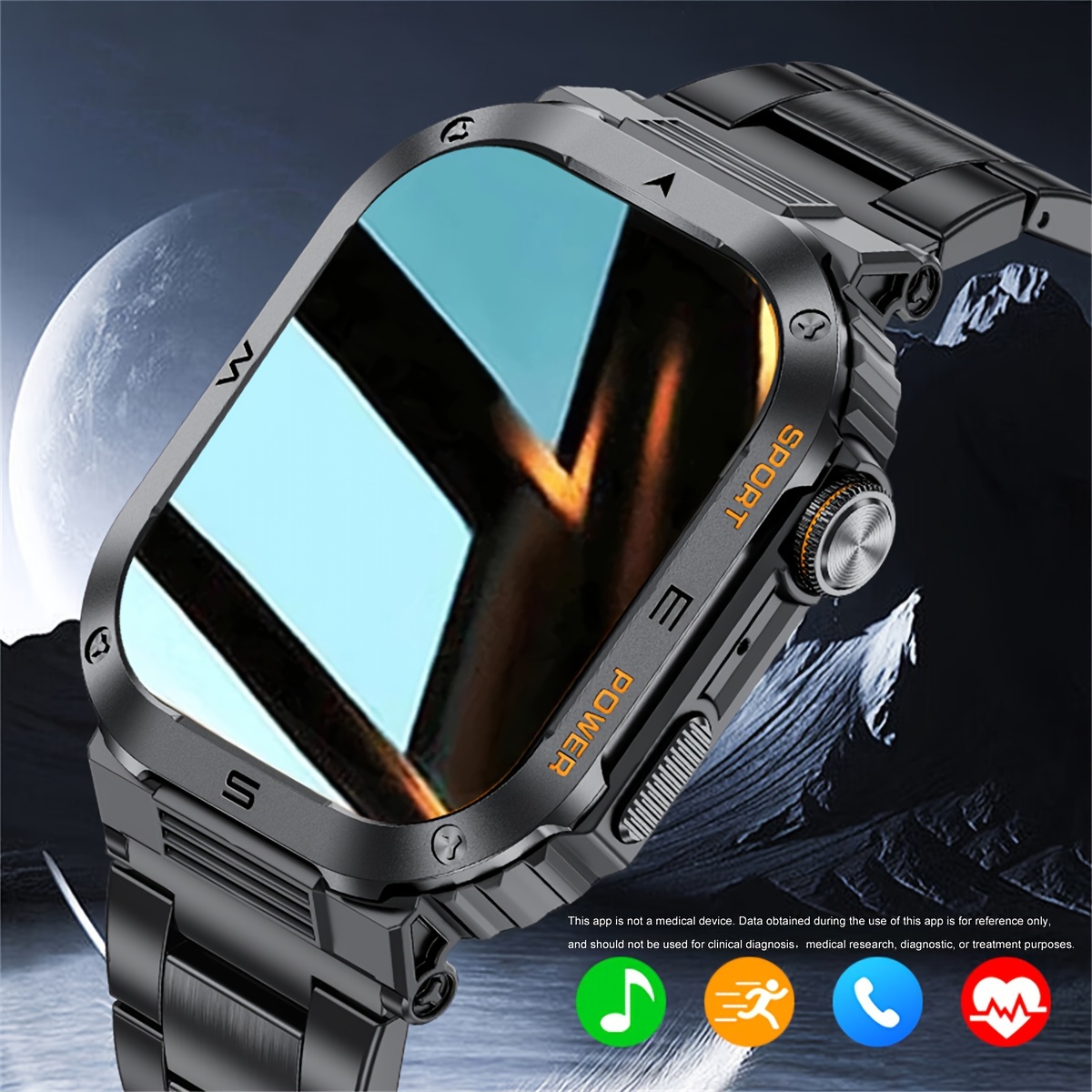 Smartwatch with discount 2 inch screen