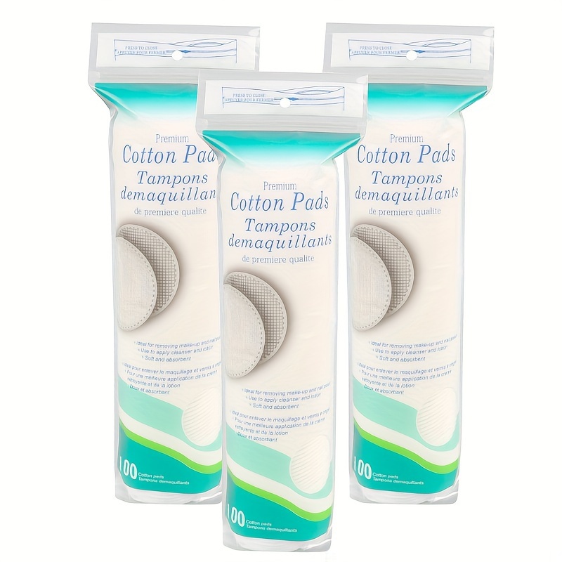 80pcs best reusable cotton rounds face pad Cotton Pads Clean Pads 