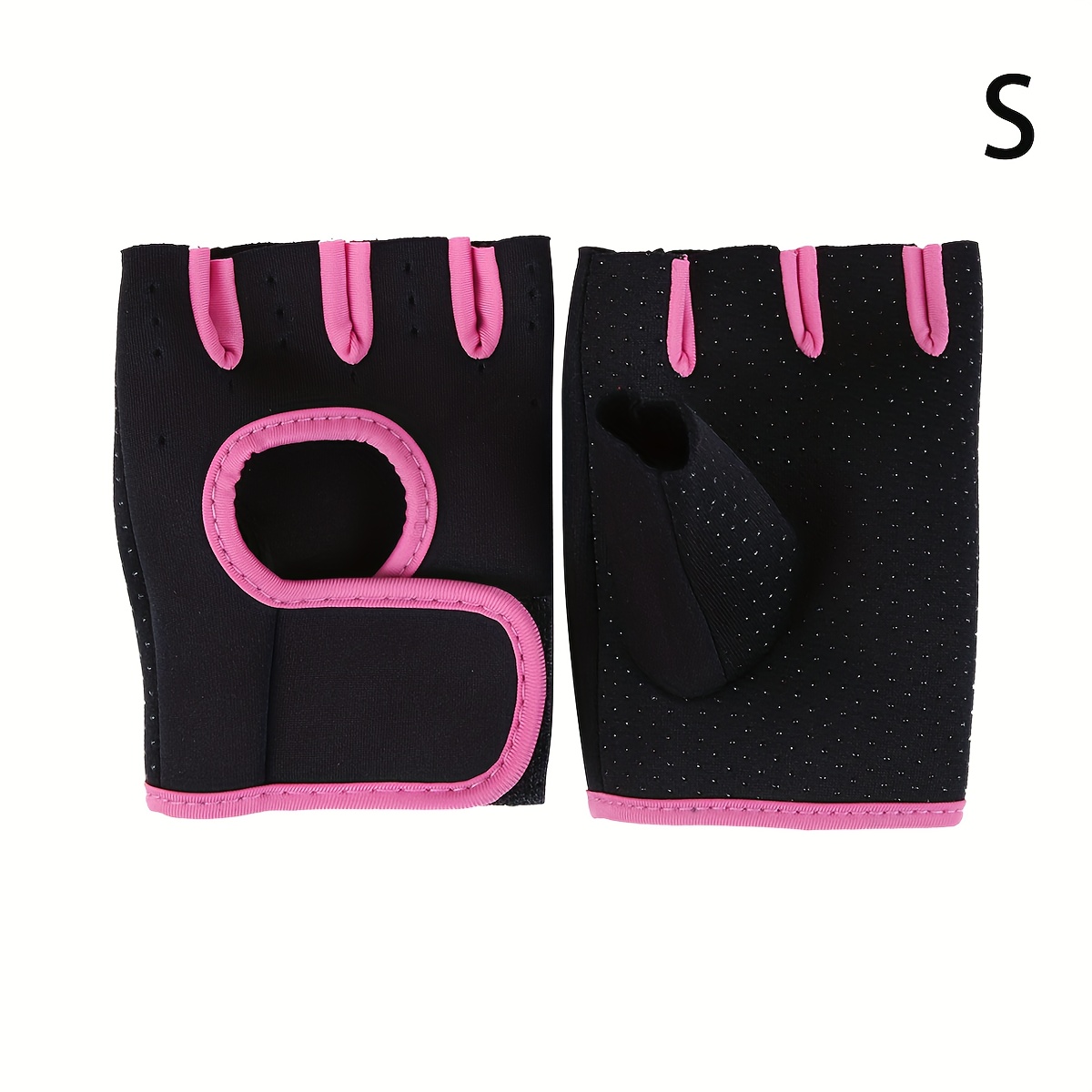 TEMU Guanti da fitness a mezze LINGPENG, guanti sportivi da allenamento per ciclismo - unisex