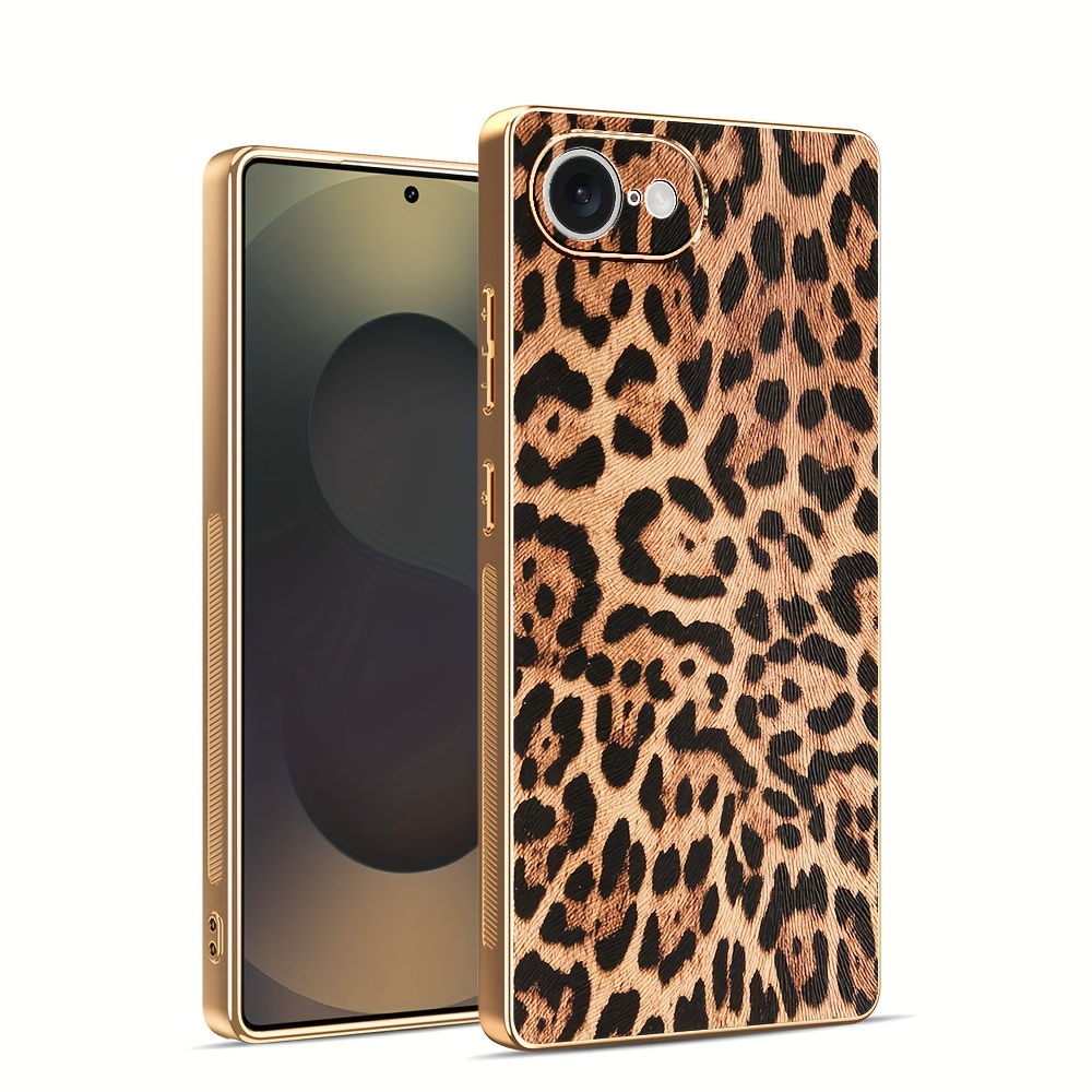 TEMU Phone Case: Suitable For Iphone 16e New Leopard Print, Cool, Non-slip, Anti-fingerprint Phone Case