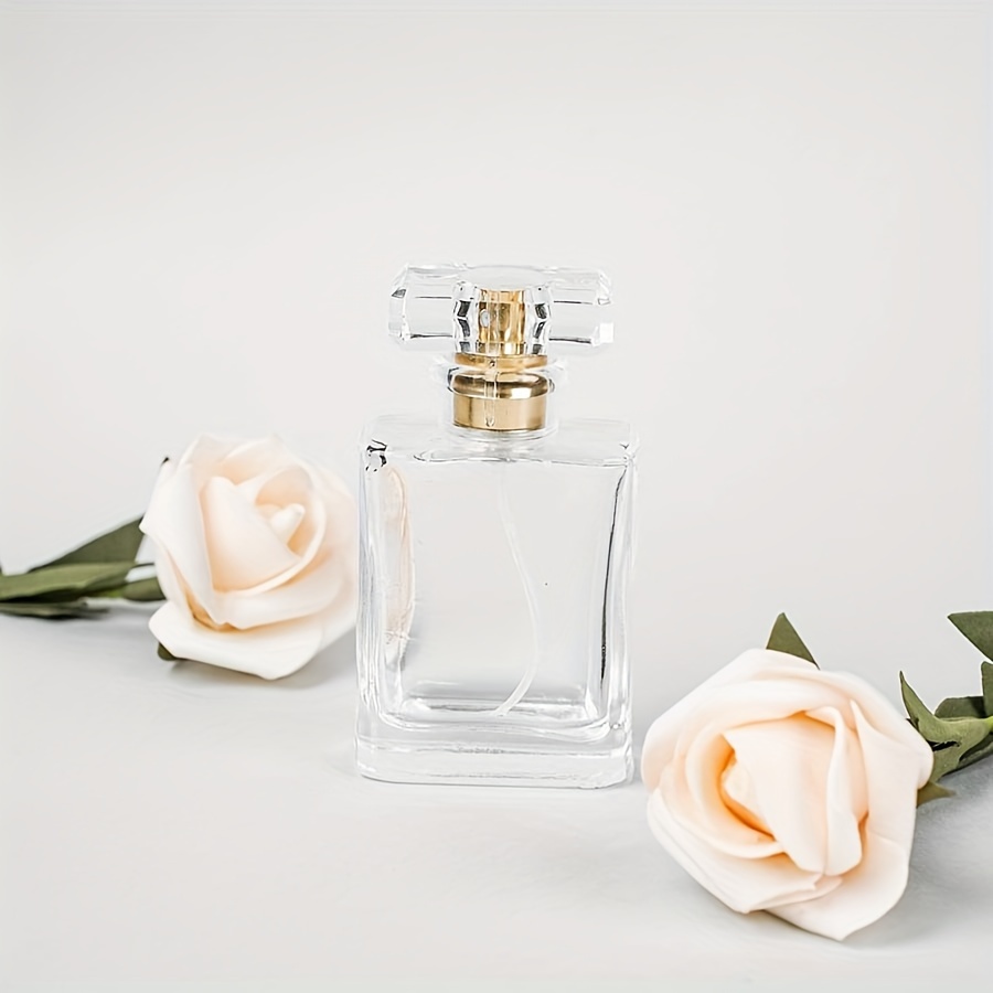 E-shop Nachfüllbarer Glas-Parfümzerstäuber - 30ml/50ml Feinnebel-Sprühflasche, & Auslaufsicher, Ideal für Reisen & Kosmetikproben, Duftfrei
