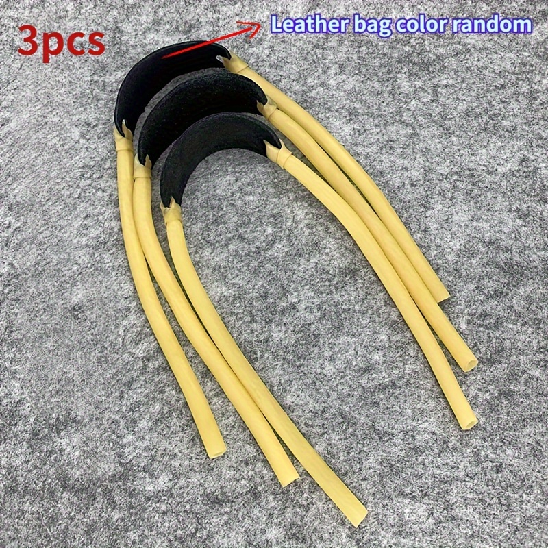 Outdoor Slingshot Rubber Band Non slip Latex Bungee Catapult - Temu