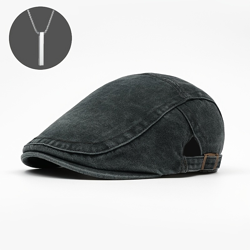 TEMU 2 pezzi, "Un Cappello e Un Collare Decorativo" Combinazione, Cappello da da per Esterni, Cappello Piatto da Uva, Cappello da Uva da Tassista