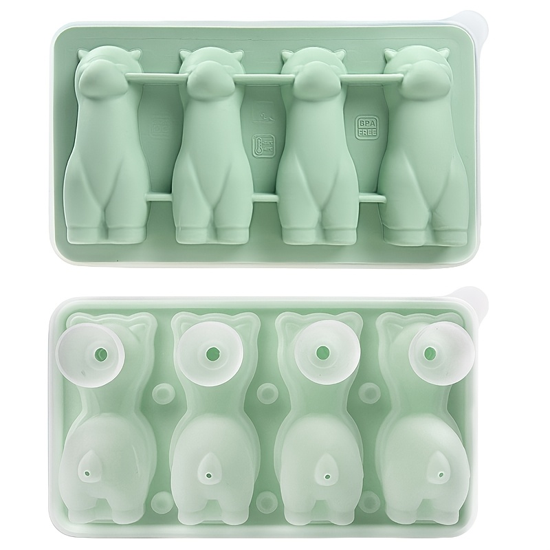 Alpaca-shaped Cube Of Ice Tray, Silicone Ice Mold For Making Homemade Ice Cream And
