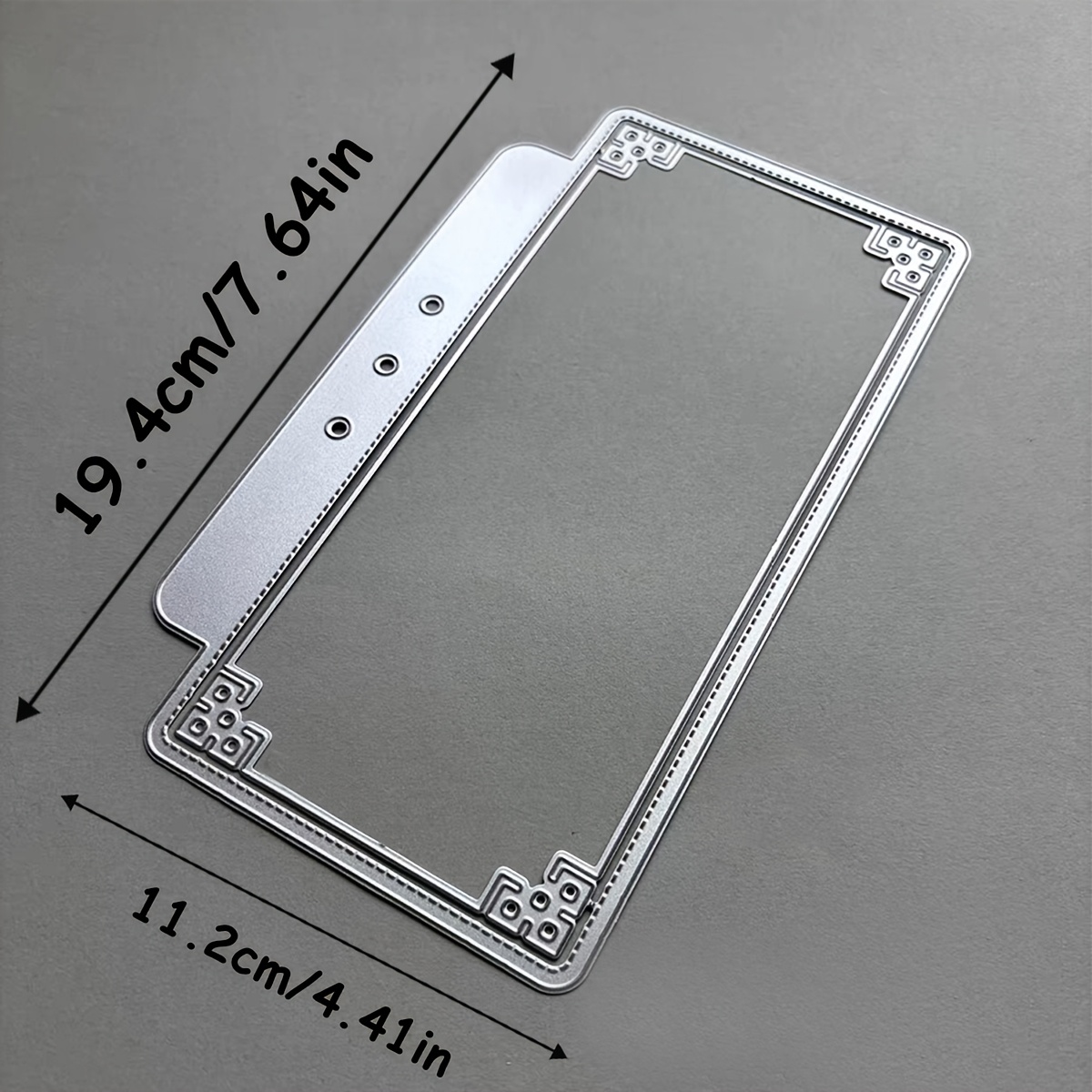 TEMU 3d Lace Journal Metal Cutting Die Suitable For Scrapbooking, Photo Album, Cutting Dies, Scrapbooking Making Tools, Templates, Greeting Cards And