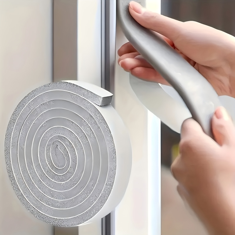 

Self-adhesive Sponge Strips For , For Soundproofing, Wind Resistance, And Fire Prevention, Suitable For Glass Doors To Prevent .