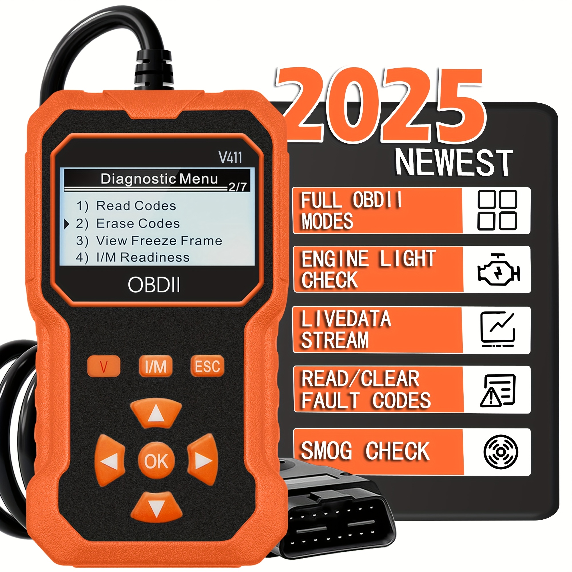 v410 v411 scanner check engine light reset - Temu Canada