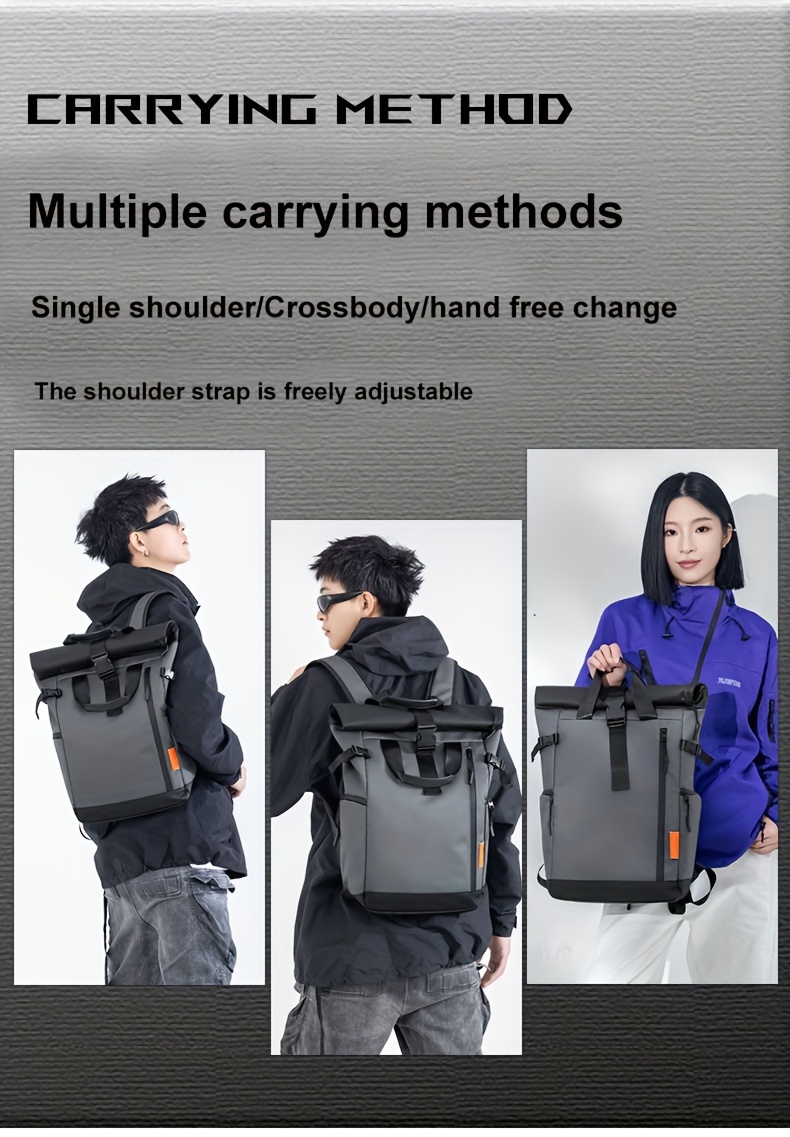 Men's and Women's Fashionable New Year's Gift Flip-Top Weight-Reducing and Stress-Relieving Backpack, New Trendy Valentine's Day Gift, Cut-Resistant Bag, Shoulder Backpack for Men and Women, Casual Backpack That Can Be Worn on the Back or Carried by