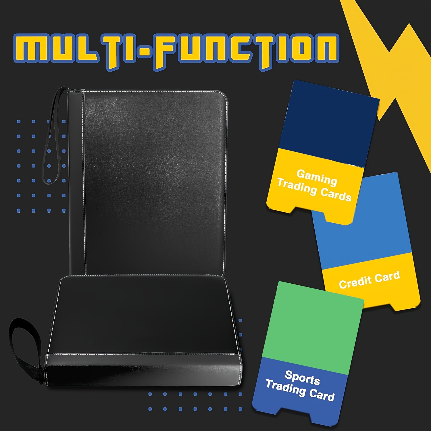 mini trading card binder ANIXITECH Mini Card Binder
