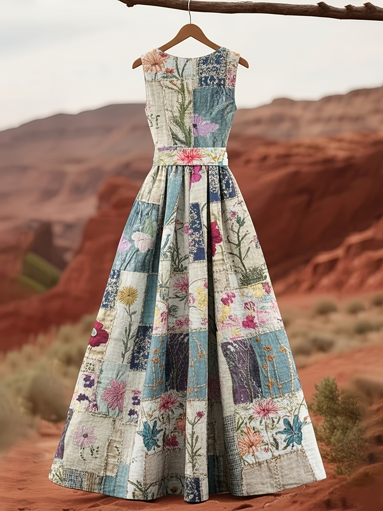 chinese dress ladies Multi ColorHafsa Maxi Dress XL / 56 / Multi Color| Niswa Fashion