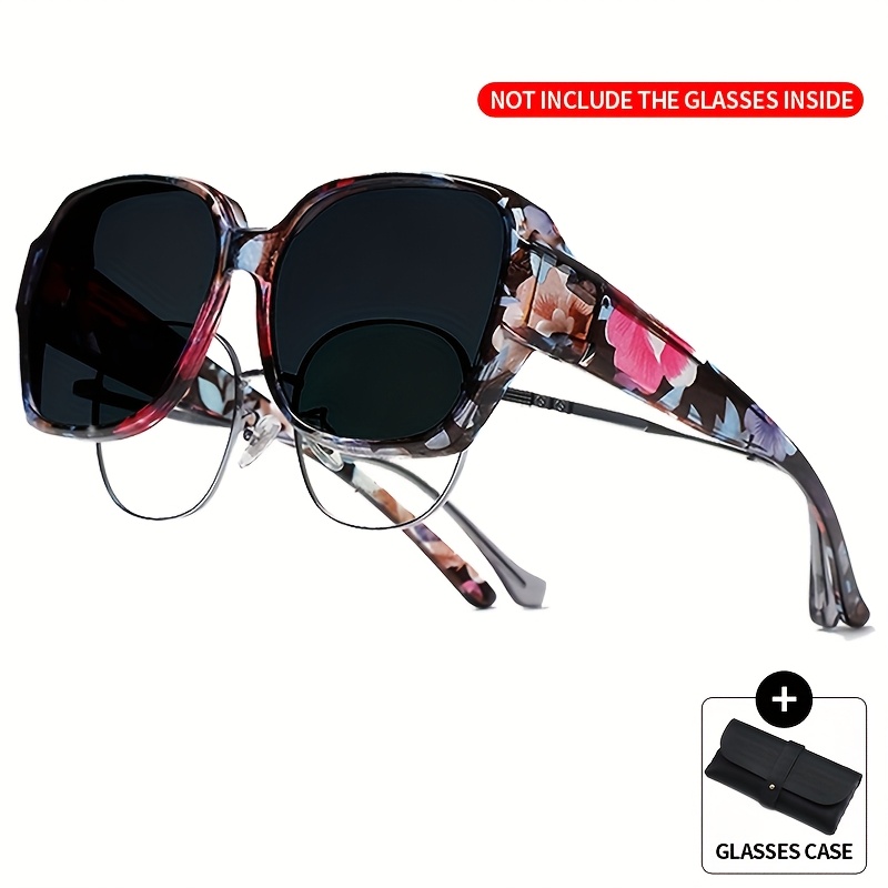 Image of Oversized Vintage Glasses Fit Over Fashion Glasses, For Men And Women Driving And Party, Perfect Daily Wear, Photo Props, And Gift For Birthday, Valentine's Day, Christmas, Perfect For Summer,, And