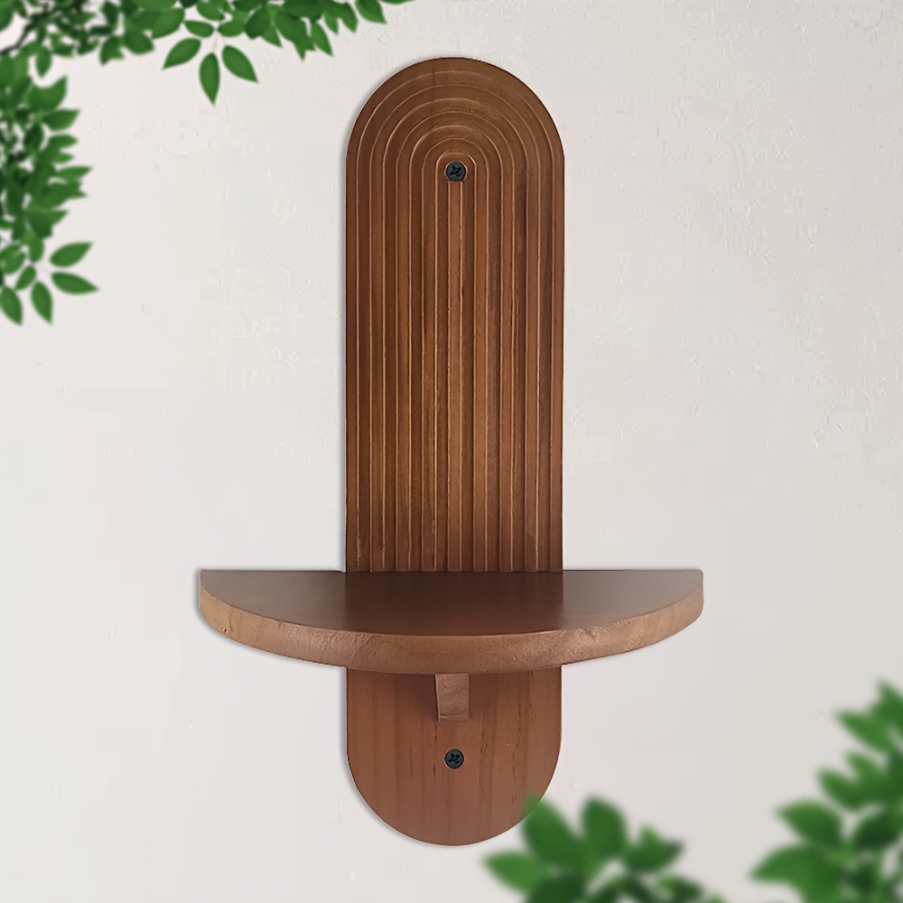 E-shop Einteilige Boho-Holzleiste, Einfach Leicht zu Installieren, Hauptsächlich für Zuhause, Geeignet für Verschiedene Szenarien