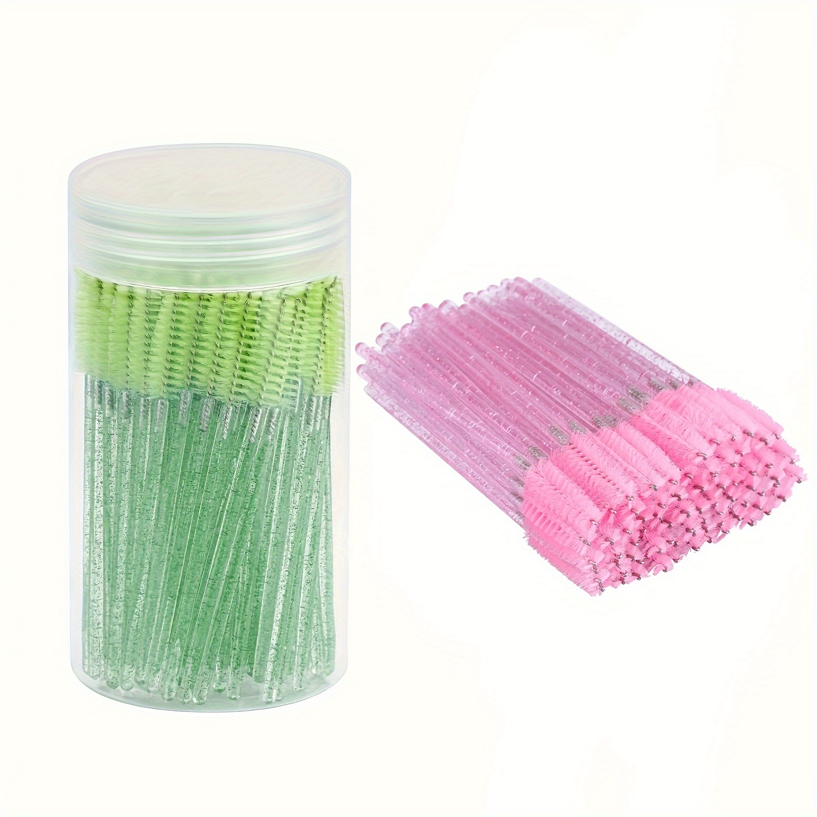 

10/25/50/100pcs Disposable Mascara Brushes, Mascara Sticks, Makeup Brushes, Mascara Tools And Eyebrow Brushes