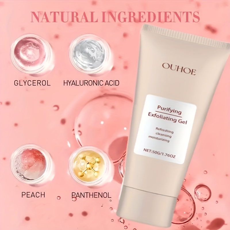 2pcs cherry exfoliating gel suitable for adults of all genders low facial cleanser contains glycerin suitable for types and non comedogenic suitable for men and women Product details 2